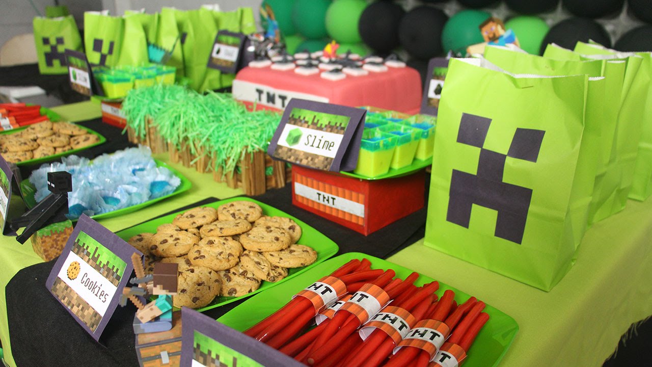 Bolo Minecraft: dicas e inspirações para um bolo criativo e original   Festa minecraft simples, Bolo minecraft, Festa de aniversário minecraft